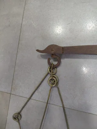 Balanza Romana Antigua 2 Platos