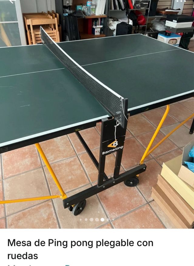 Mesa Ping Pong Boomerang Maya no se envía .