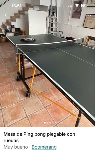 Mesa Ping Pong Boomerang Maya no se envía .