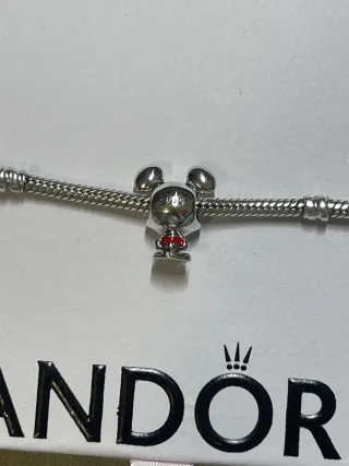 Charm Mickey Mouse Plata 925