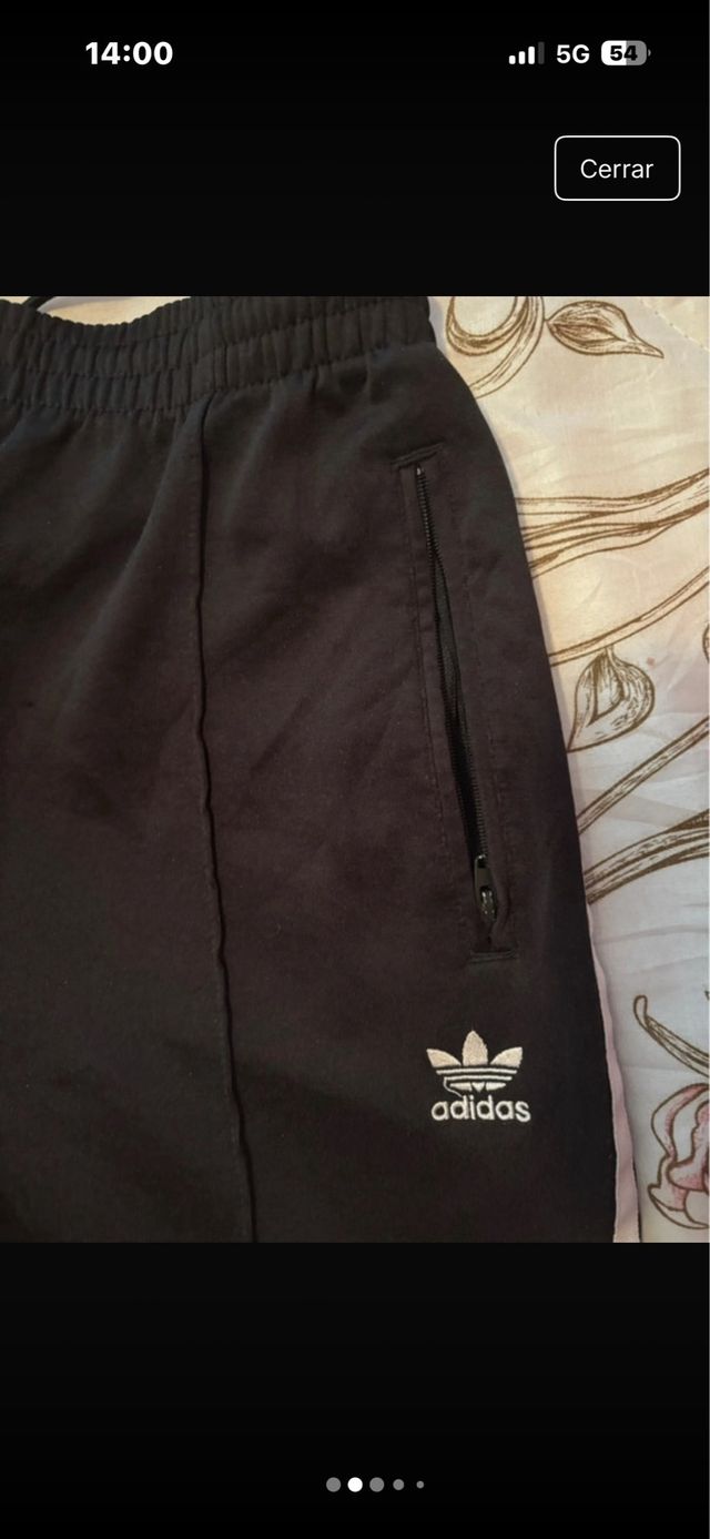 Chándal Adidas Negro Vintage