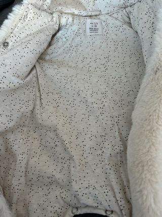 Buzo bebé peluche con capucha