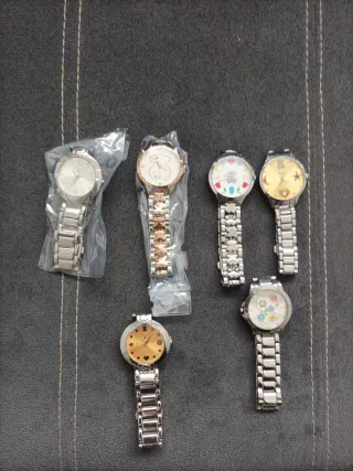 Lote 6 Relojes Mujer Cada uno A 10€