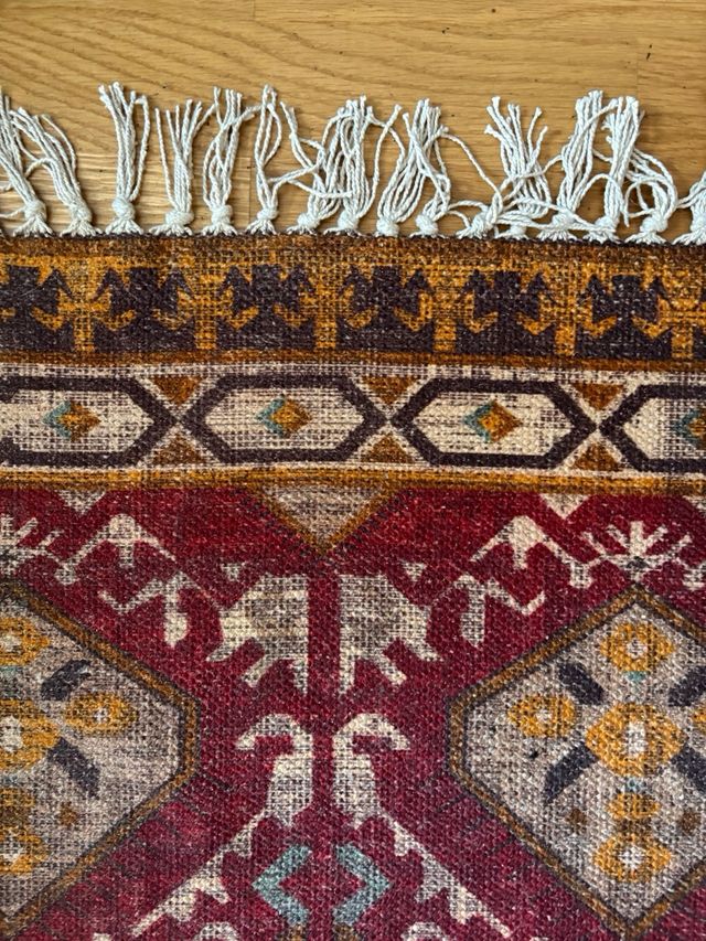 Tapete de algodão estilo étnico