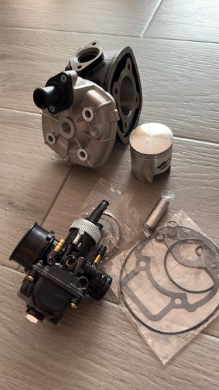 CILINDRO OLYMPIA PIAGGIO 70CC+CARBURADOR 19 ALLPRO