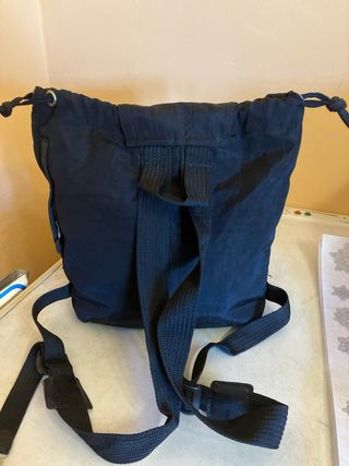 Zainetto Carpisa blu scuro con tartaruga