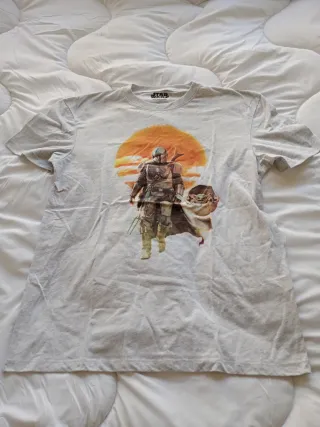 Camiseta Star Wars Gris