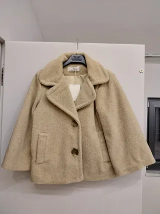 Montgomery foderato taglia unica beige