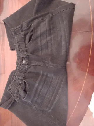 Vaquero negro 103 cm largo Talla XXXL