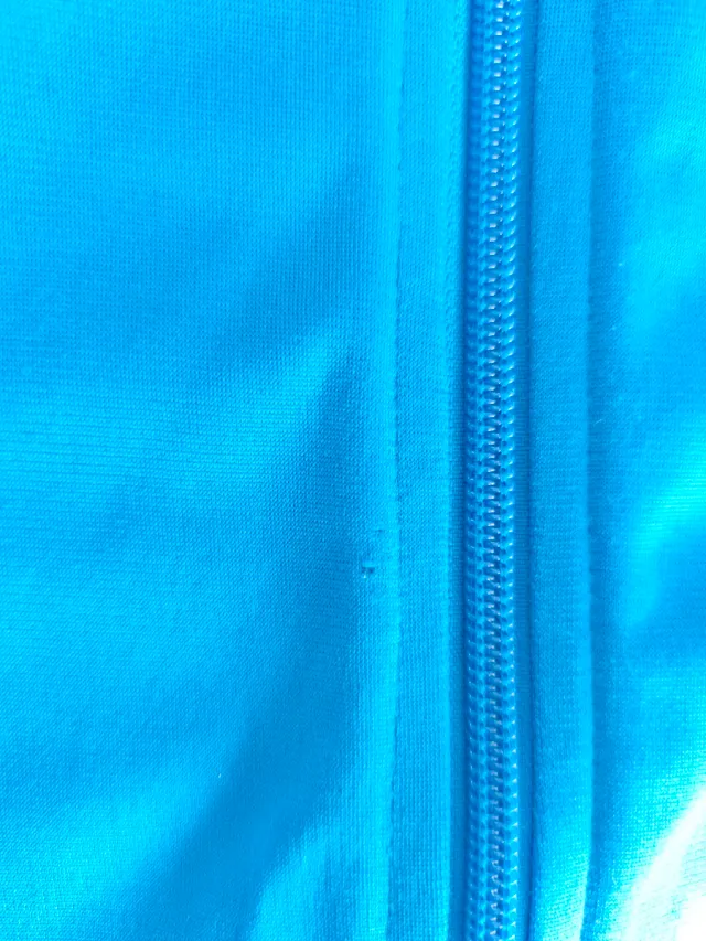 Chaqueta Adidas Azul con Cremallera