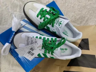 Adidas Samba W IE9105 Verde Blanco