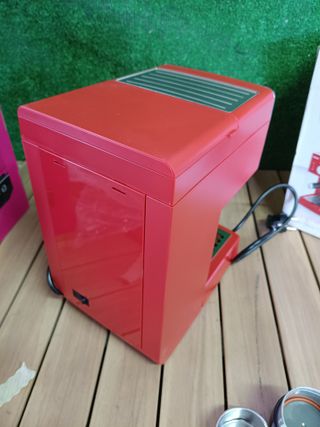 Cafetera express - Saeco HD8323/12 POEMIA FOCUS RED 15 Bares de presión, Bomba de presión de