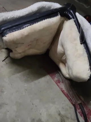 Silla de caballo con manta