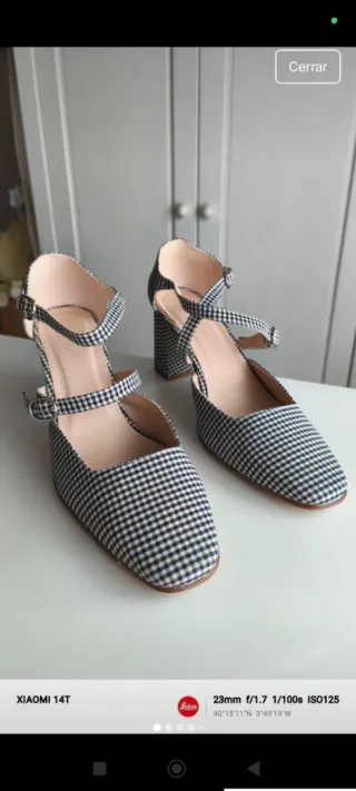 Zapatos Mariola Patsy Shoes Cuadros