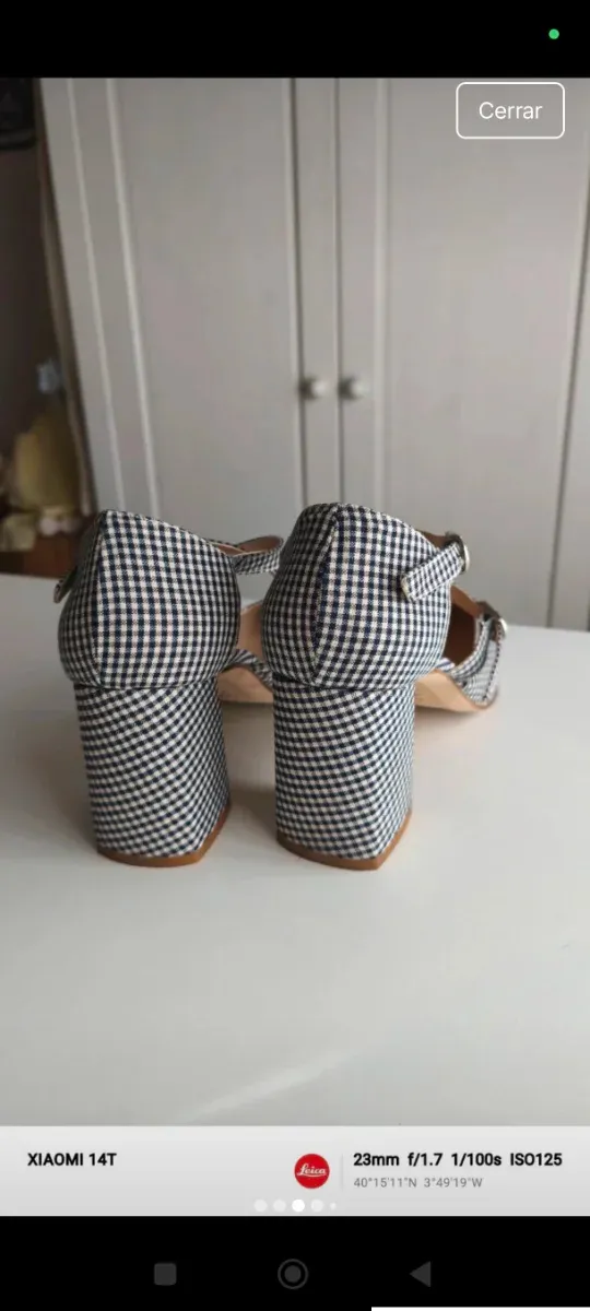 Zapatos Mariola Patsy Shoes Cuadros