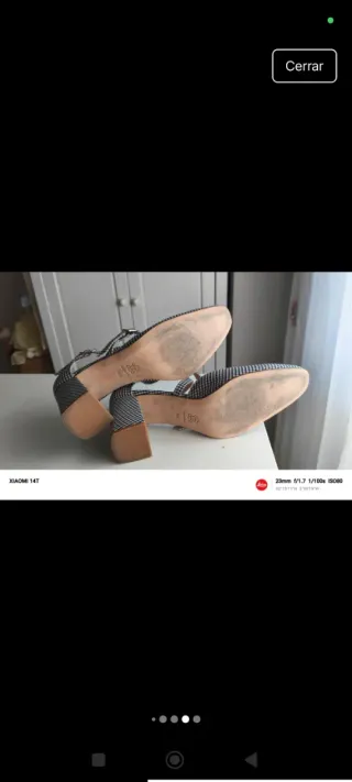 Zapatos Mariola Patsy Shoes Cuadros