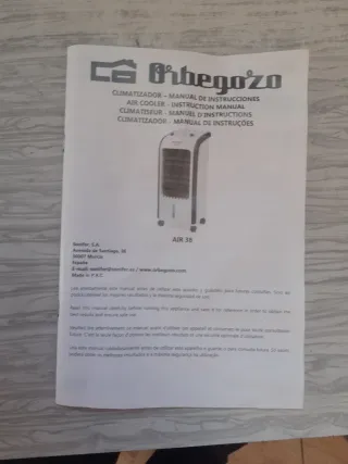 Climatizador Orbegozo