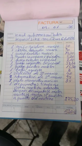 Moto Kymco Like 50cc