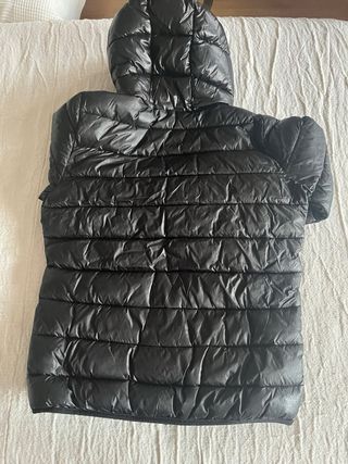 plumas acolchado negro Champion , niño/adolescent