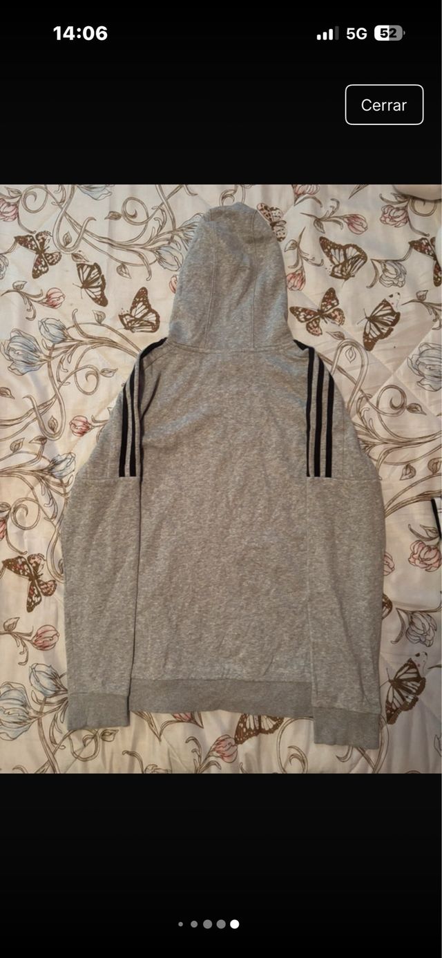 Sudadera Adidas gris niño