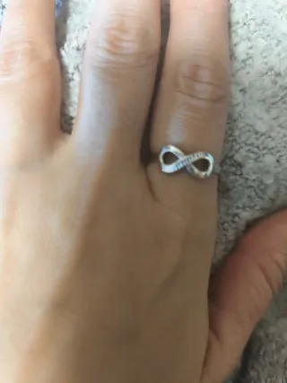 Anillo Plata Infinito
