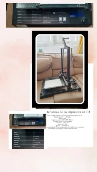 Impresora 3D Jayo Modelo S8 plus Nueva
