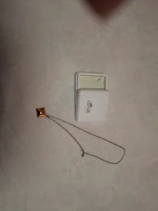 Colgante Lotus Dorado y Plateado