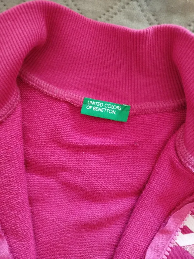 Chándal Benetton rosa