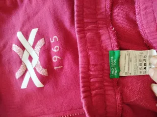 Chándal Benetton rosa