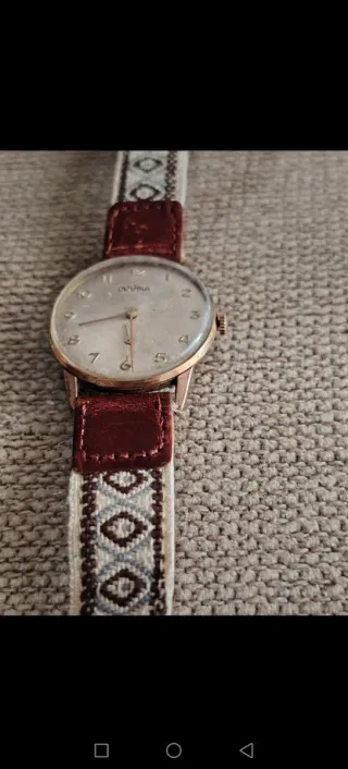 Reloj vintage para hombre de cuerda manual