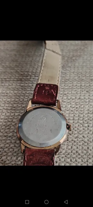 Reloj vintage para hombre de cuerda manual