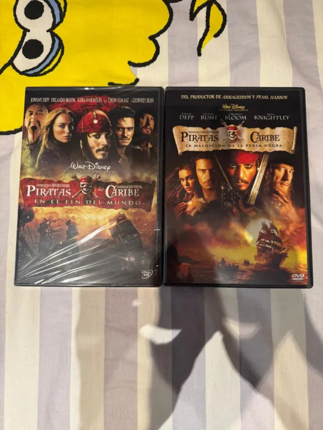 Colección 4 Películas Piratas del Caribe DVD