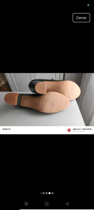 Zapatos Patsy Shoes charol verde