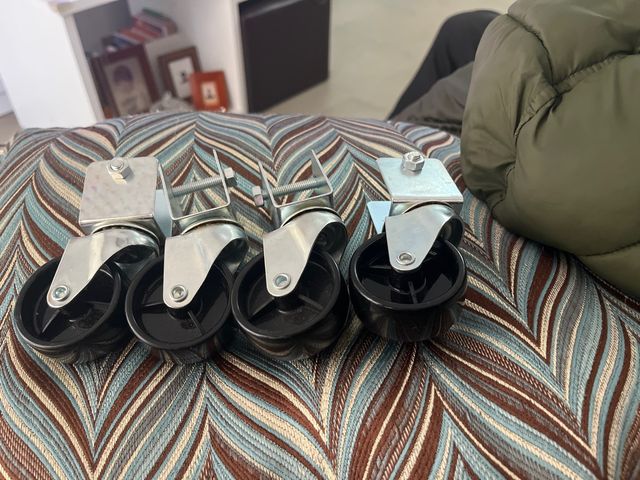 4 Ruedas para armarios