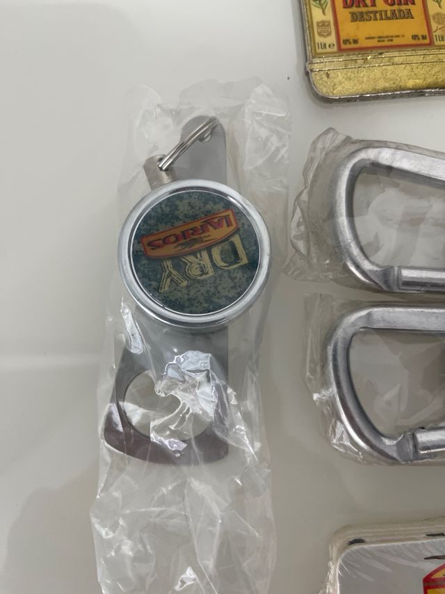 Material publicitario Gin Larios años 90