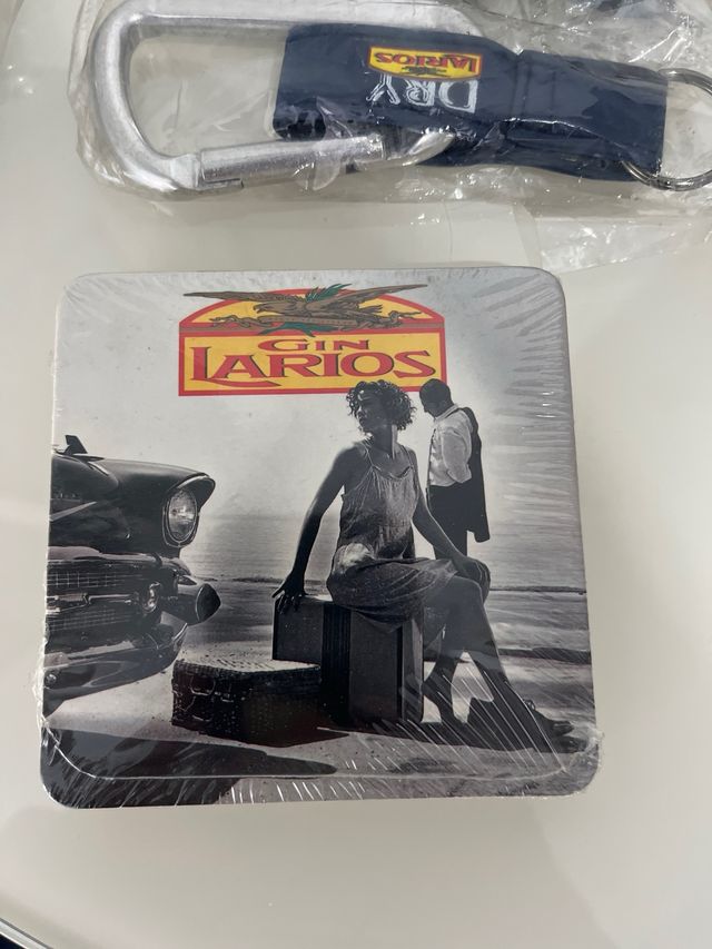 Material publicitario Gin Larios años 90