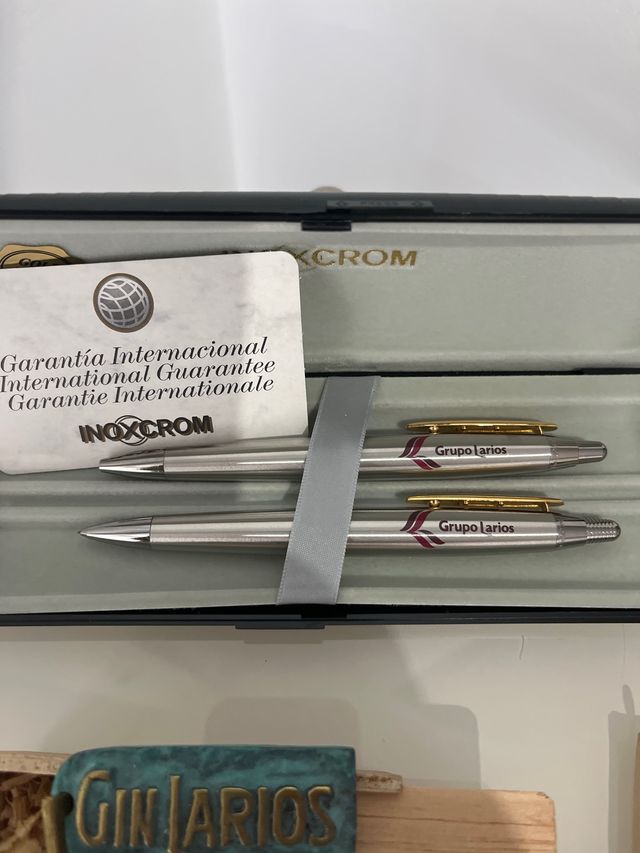 Material publicitario Gin Larios años 90