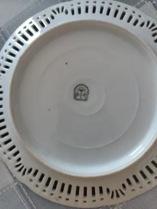 Set di 7 Antichi Piatti. Baviera.