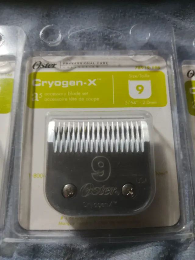 3 Cuchillas Oster Cryogen-X Nuevas