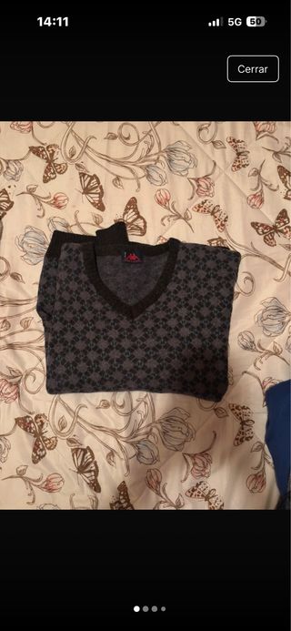 Jersey Kappa Vintage Cuello Pico