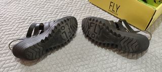 Sandalias Fly London Negras 40