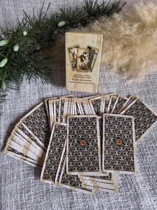 Mazo Rider Waite Tarot Vintage – 78 Cartas