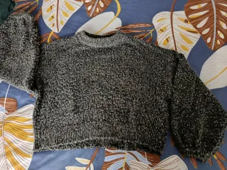 Jersey Zara lentejuelas Talla L