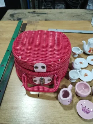 Juguete vintage retro de cerámica grabada años 60