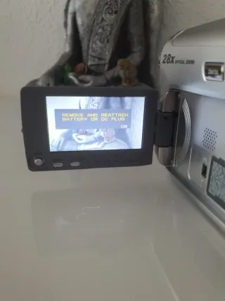 Videocámara JVC 800x Zoom Digital Gris/Plata