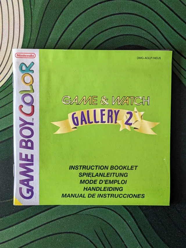 Game & Watch Gallery 2 Nintendo Game Boy Color