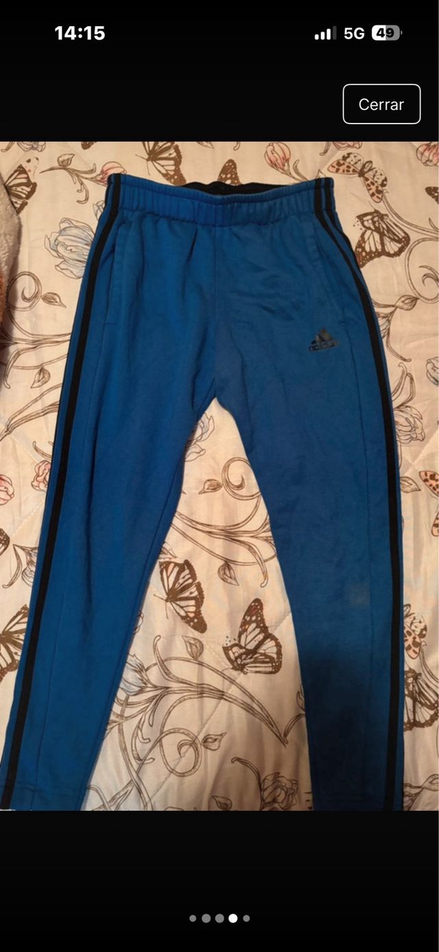 Chándal Adidas Azul Vintage