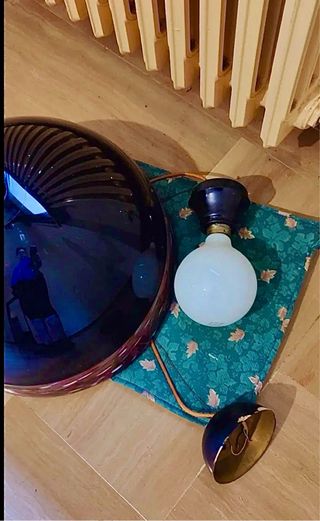 Lampadario Vintage Leucos Murano  Vetro Design