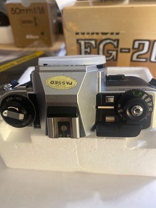 Equipo Fotográfico Nikon FG-20 + Accesorios