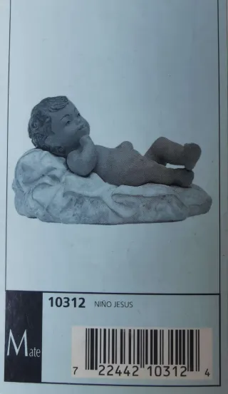 Son tres figuras la Jesús. María y José. Lladro.